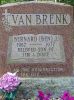 Grafsteen Bernard J van Brenk 1962-1977
