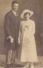 Oupa Japie en Ouma Chrissie met hul huwelik 1919